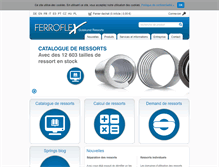 Tablet Screenshot of ferroflex.fr